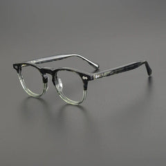 Birkit Vintage Acetate Glasses Frame Round Frames Southood Green 