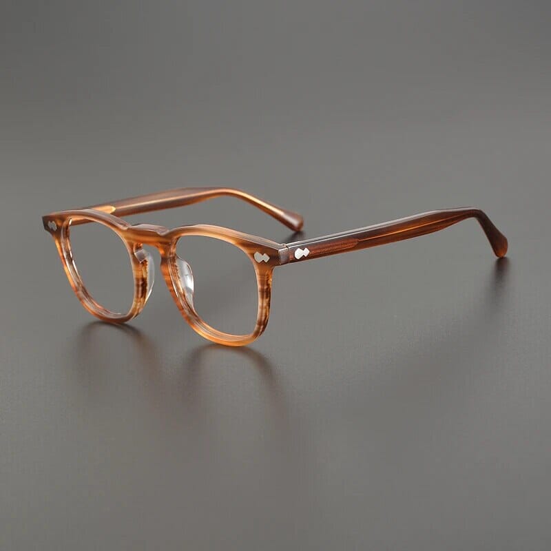 Birkit Vintage Acetate Glasses Frame Round Frames Southood Tortoiseshell 