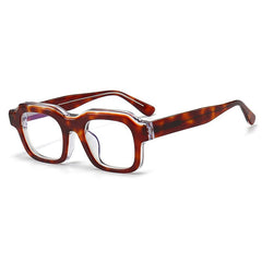Colter Acetate Glasses Frame Rectangle Frames Southood Amber 