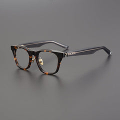 Colton Vintage Acetate Eyeglasses Frame Rectangle Frames Southood Tortoise 