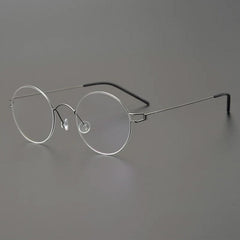 Crosby Round Glasses Frame Round Frames Southood Gun 