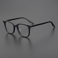 Dalwin Vintage Acetate Glasses Frame Rectangle Frames Southood Matte Black 