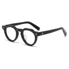 Dax Geometric Retro Acetate Glasses Frame Geometric Frames Southood Black 