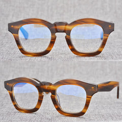 Don Handmade Acetate Glasses Frame Rectangle Frames Southood Marble 