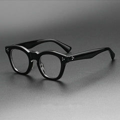 Durazo Vintage Acetate Glasses Frame Cat Eye Frames Southood Bright Black 