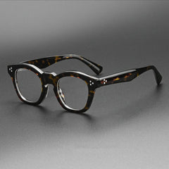 Durazo Vintage Acetate Glasses Frame Cat Eye Frames Southood Yellow Leopard 