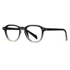 Eallard Vintage Round Eyeglasses Round Frames Southood Black Green 