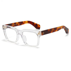 Eatun Acetate Glasses Frame Rectangle Frames Southood Clear 