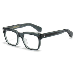 Eatun Acetate Glasses Frame Rectangle Frames Southood Green 
