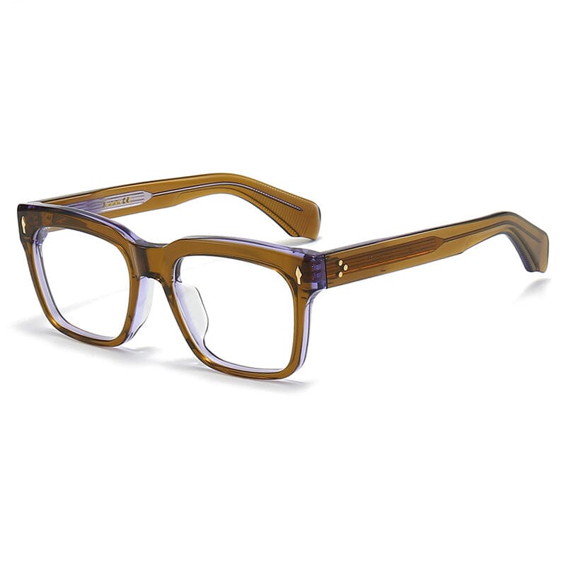 Eatun Acetate Glasses Frame Rectangle Frames Southood Tea 