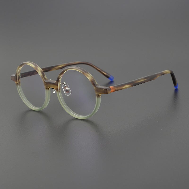 Eorl Acetate Glasses Frame Round Frames Southood Green 