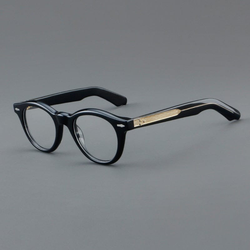 Fortune Vintage Acetate Glasses Frame Cat Eye Frames Southood C1 Black 