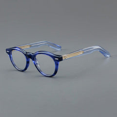 Fortune Vintage Acetate Glasses Frame Cat Eye Frames Southood C5 Blue 