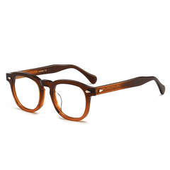 Jacqui Gradient Acetate Glasses Frame Rectangle Frames Southood Gradually Tea 