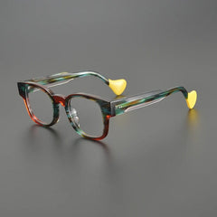 Jacy Retro Rectangle Glasses Frame Rectangle Frames Southood Red 
