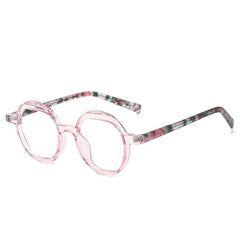 Jensen Fashion Round Glasses Frame Round Frames Southood Pink 