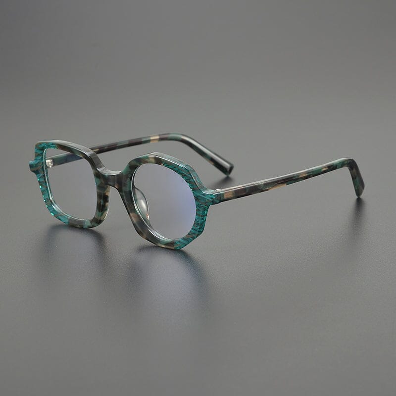 Joy Acetate Glasses Frame Geometric Frames Southood Green 