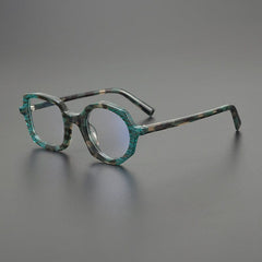 Joy Acetate Glasses Frame Geometric Frames Southood Green 