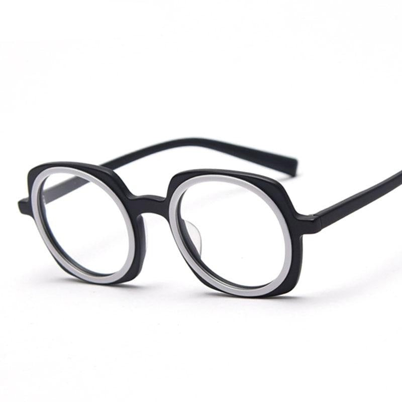 Kim Round Upscale Acetate Optical Glasses Frame Round Frames Southood 
