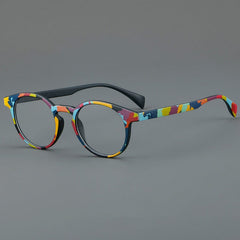 Kira Retro Round Super Light TR90 Optical Glasses Frame Round Frames Southood C1 