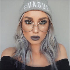 Kitty Big Round Metal Glasses Frame Round Frames Southood 
