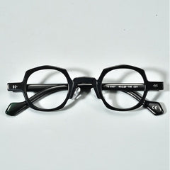 Kord Vintage Acetate Glasses Frame Round Frames Southood Black 