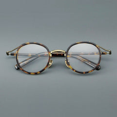 Hank Vintage Acetate Round Glasses Frame