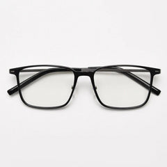 Mander Ultralight Square TR90 Eyeglass Frame Rectangle Frames Southood BrightBlack 