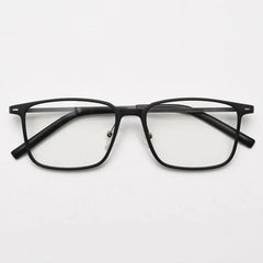 Mander Ultralight Square TR90 Eyeglass Frame Rectangle Frames Southood SandBlack 