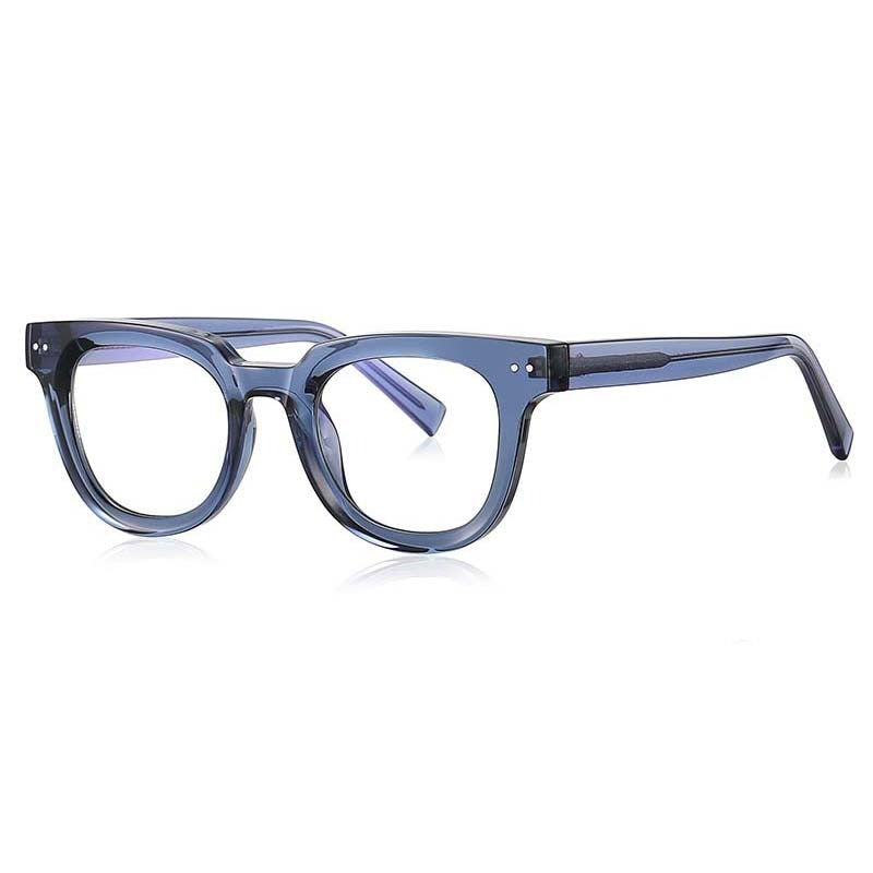 Mark TR90 Round Glasses Frame Round Frames Southood Blue 