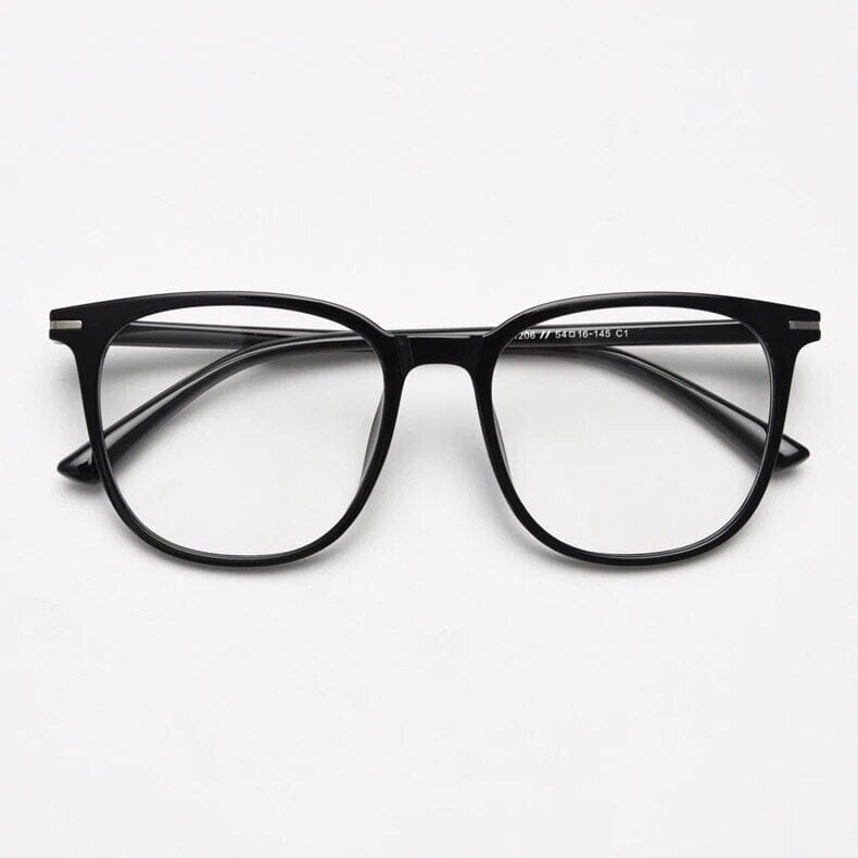 Orva Ultralight TR90 Eyeglass Frame Geometric Frames Southood Black 