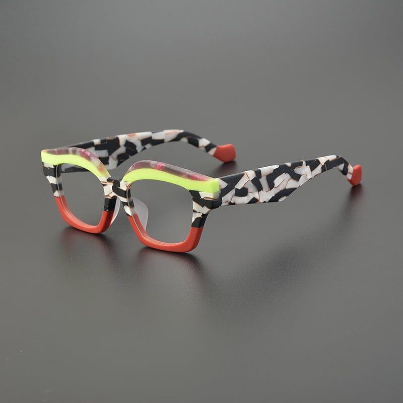 Robert Acetate Glasses Frame Cat Eye Frames Southood Red 