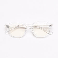 Rolland TR90 Vintage Eyeglasses Frame Geometric Frames Southood Clear 