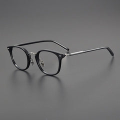 Sonnie Vintage Acetate Glasses Frame Cat Eye Frames Southood Black 