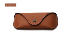 Southood Button Glasses Case Accessories Southood Brown 