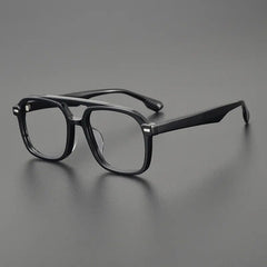Stiles Vintage Acetate Glasses Frame Aviator Frames Southood Black 