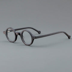Tim Punk Retro Round Optical Acetate Glasses Frame Round Frames Southood Brown 