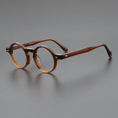 Upton Vintage Acetate Frame Round Frames Southood Gradient Coffee 