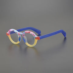 Vandyk Acetate Round Glasses Frame Round Frames Southood Matte Colorful 