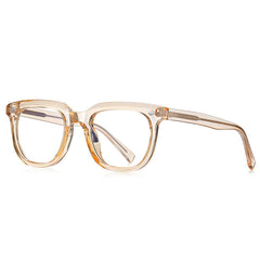 Wilbur Retro Square TR90 Glasses Frame Rectangle Frames Southood Tea 
